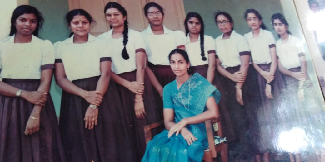 1990 Batch Girls with Maria Teacher